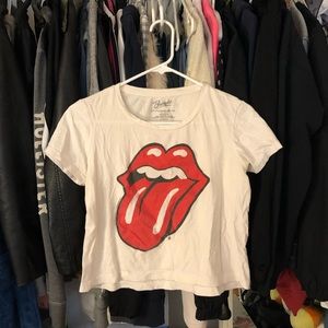 Rolling Stones Crop top